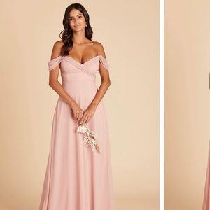 Spence Convertible Dress - Chiffon Dusty Rose